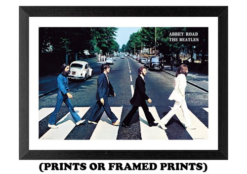 The beatles abbey road poster - the,