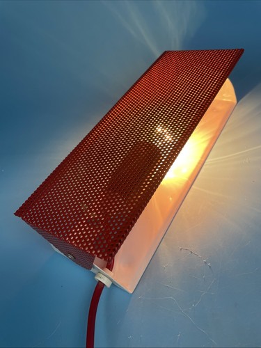 Wandlampe metall rotes - metall,