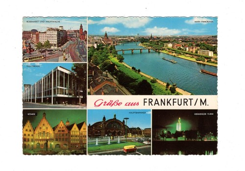 Ansichtskarte frankfurt - ansichtskarte,