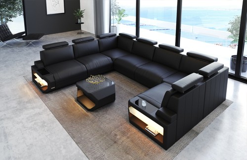 Sofa wohnlandschaft ledersofa - sofa,