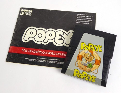 Atari 2600 spiel popeye - 2600, --