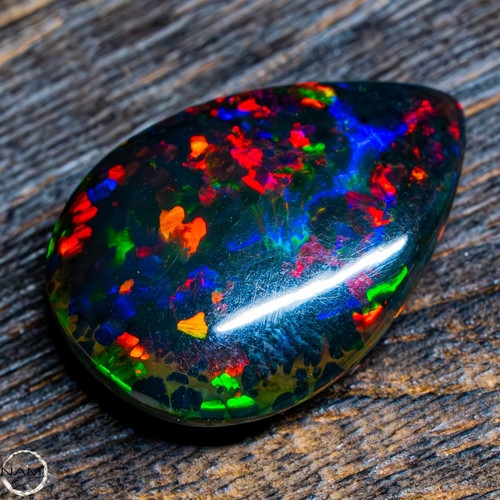 Großer schwarzer opal - großer,