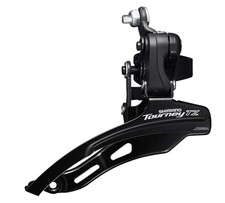 Shimano – FDTZ510DSDS6, Fahrrad Umwerfer, 6/7-fach, vorne, MTB, robust, schwarz