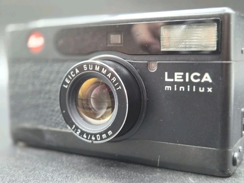 Leica minilux schwarz 35mm - schwarz,