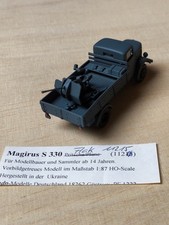 Magirus 330 pritsche mit 2 - 330,
