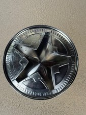 Vintage Werbung Marlboro Texas Lone Star Stern Aschenbecher Edelstahl