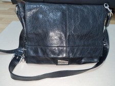 Dolce & Gabbana DG Crossover Tasche Schwarz Robustes Leder