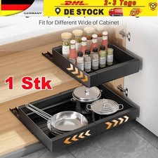 Küchen Teleskopschublade Schublade Ausziehbar Schrankauszug Korbauszug Organizer