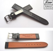 FLUCO Shell Cordovan Chicago Pferdelederuhrband 18 od 20 mm kompatibel mit NOMOS