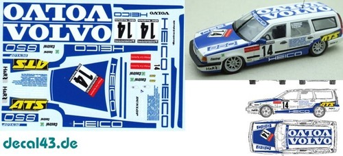 Decal volvo 850 - 850, t5