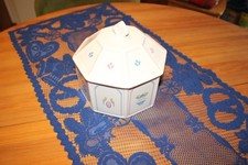 Gebäckdose , Keramik, 8eckig ,