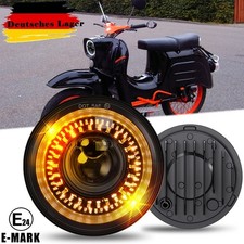 E24 LED Scheinwerfer Für Simson S51 S50 Schwalbe STAR KR51/2 Sperber Plug&Play