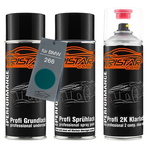Autolack spraydosen set - 2k,