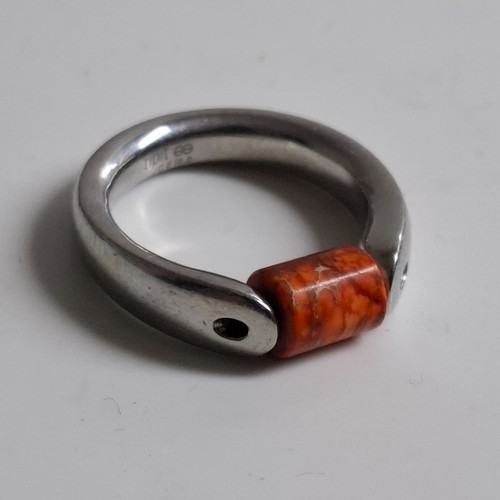 Tipit orangerote jaspis - tipit, s