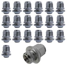 20 Radmuttern Flachbund