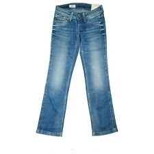 Pepe Jeans Banji wmn stretch Regular Low Straight Hose 36 W27 L32 acid Blau NEU