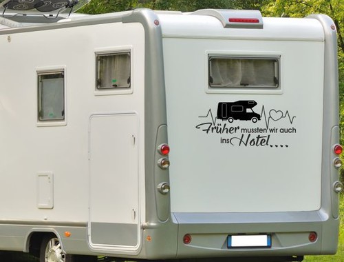 Aufkleber wohnwagen wohnmobil - aufkleber,