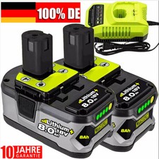2x 18V 8,0Ah Akku für RYOBI