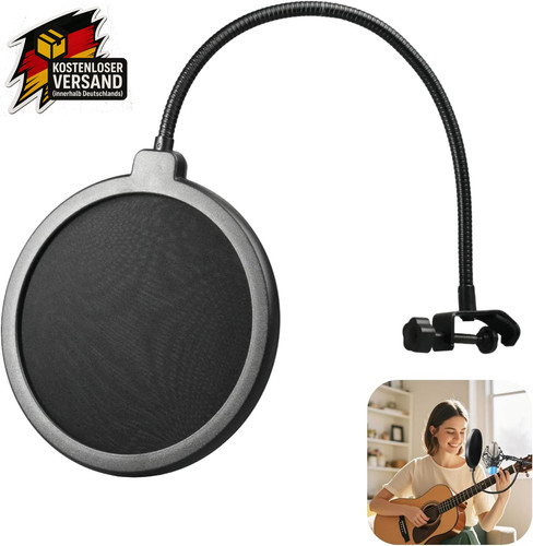 Studio mikrofon popfilter - studio,