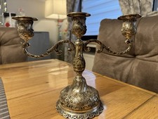 Kandelaber 3 Flammig 800 Silber Kerzenständer