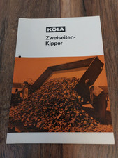 Original Prospekt Köla