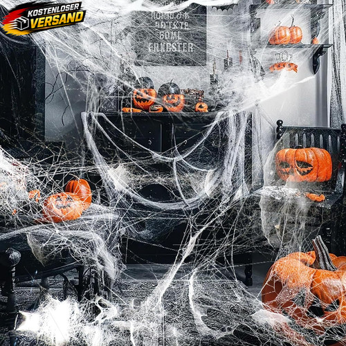 Halloween spinnennetz deko - spinnennetz,