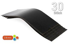 30 Bitumen Dämmmatten 250 x 100 x 2,8mm  AntiDröhn reduziert Vibrationen B2816