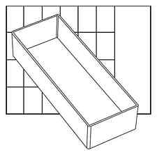 Raaco A7-2 Facheinsatz einzeln - 103695