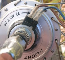 Stecker für Nabendynamo SRAM