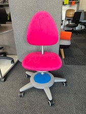 Moll Maximo Kinderdrehstuhl - Soft Pink - Gestell Grau - Ausstellungsstück