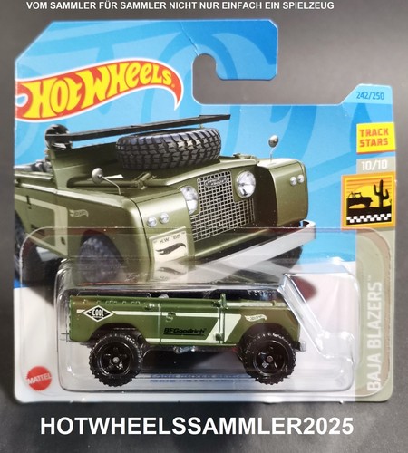 Hot wheels land rover - hot,