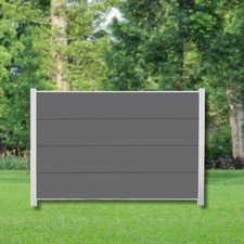 WPC Zaun XL Jumbo Komplettset