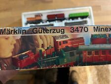 Märklin Minex 3470 0e Güterzug + einen zusätzlichen Güterwagen, Analog Gebraucht