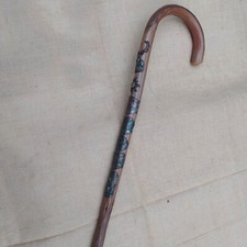 Antiker Holz Spazierstock