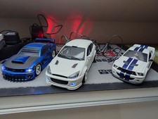 Ford Focus & 2 Mustangs