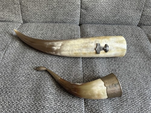 Trinkhorn mit thor - trinkhorn,