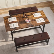 Essgruppe 3er-Set,Esstisch mit