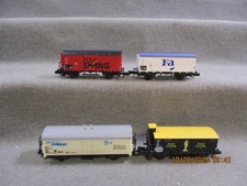 Arnold/Lima Spur N Kühlwagen u.a. Güterwagen 4-teilig ohne OVP C139