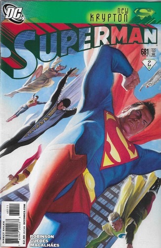 Superman 681 2008 james - /,