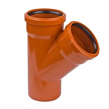 KG Abzweig DN110/110/45° Rohr