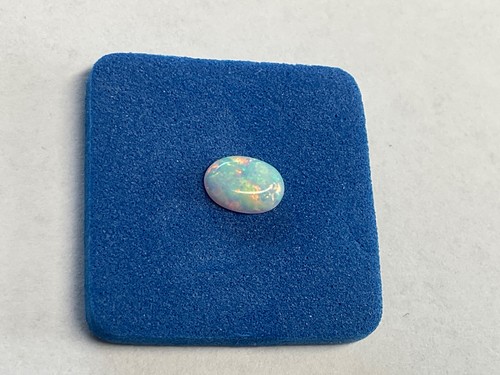 Edelstein cabochon weiß - ,