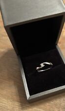 Verlobungsring 750er Weißgold Diamant