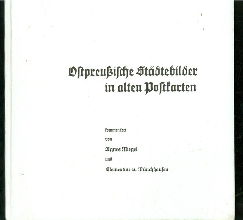Ostpreußische städtebilder - ostpreußische,