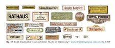 Peddinghaus- Decals  1/87 4344