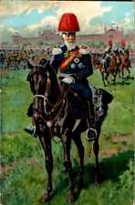 AK ADEL BAYERN PRINZREGENT LUITPOLD MIT ROTEM FEDERBUSCH ZUM 90 GEBURTSTAG 1912