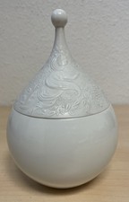 Rosenthal Dose rund mit Deckel die Zauberflöte weiß 