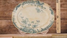 Antike Porzellan Teller Krakelee