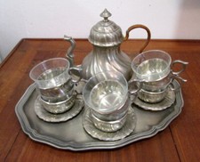 Set aus teekanne - , 6