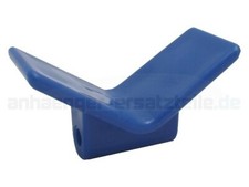 Bughalter für Bootstrailer / Bootsanhänger - Blau PE - Bugpuffer, Bugschutz