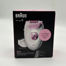 Braun Silk-Epil SoftPerfection 3270 Legs & Body Epilierer - Weiß/Pink